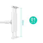 UBN-20 Universal 360 Degrees Rotating Detachable Three-stage Lazy Bracket Mobile Phone / Tablet Desktop Bracket (Grey)