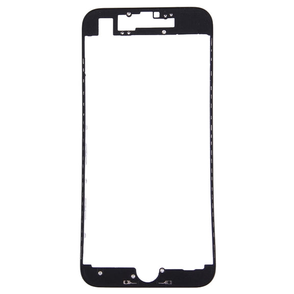 Front LCD Screen Bezel Frame for iPhone 7(Black)