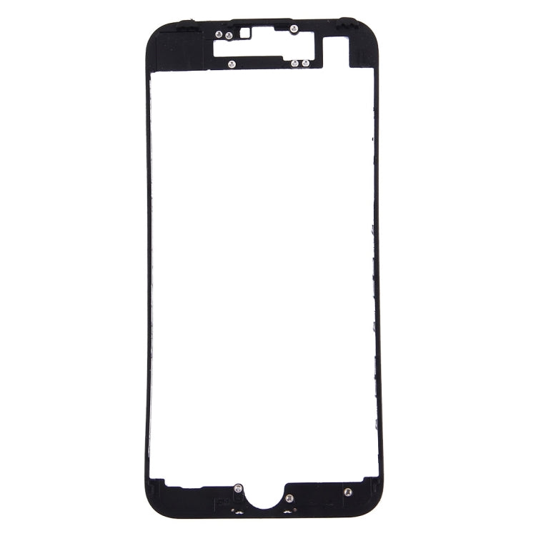 Front LCD Screen Bezel Frame for iPhone 7(Black)