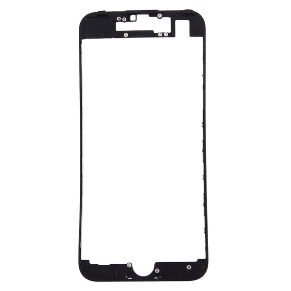 Front LCD Screen Bezel Frame for iPhone 7(Black)