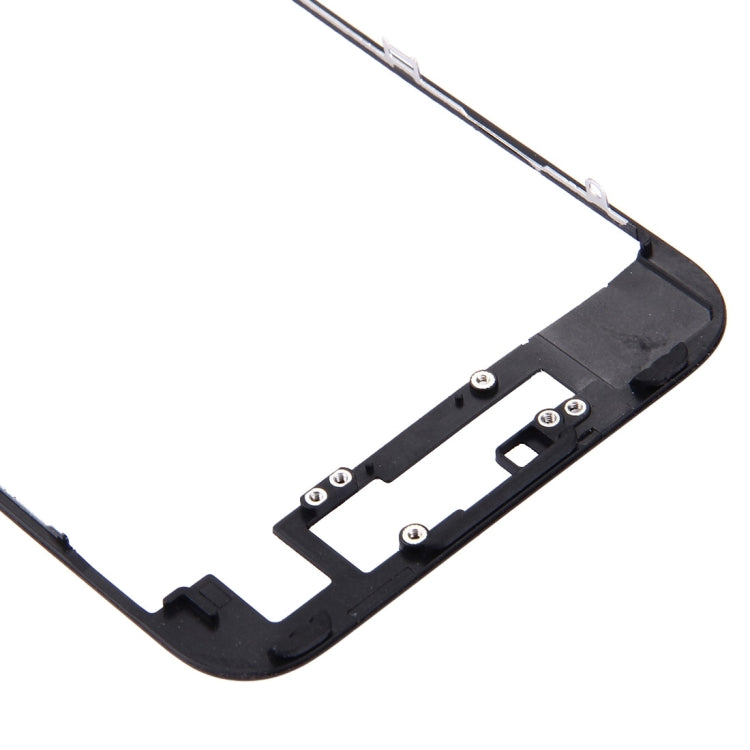 Front LCD Screen Bezel Frame for iPhone 7(Black)