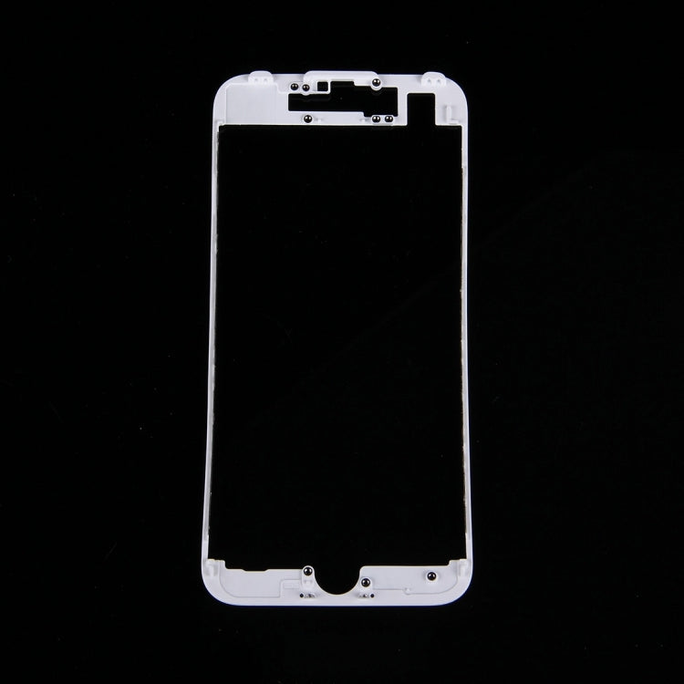 Front LCD Screen Bezel Frame for iPhone 7(White)