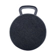 A01L Cloth Texture Round Portable Mini Bluetooth Speaker, Support Hands-free Call & TF Card(Black) - Mini Speaker by PMC TechLife | Online Shopping South Africa | PMC TechLife