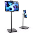 Desktop Liftable Anti-Skid Mobile Phone and Tablet Holder (Black) - Desktop Holder by PMC TechLife | Online Shopping South Africa | PMC TechLife