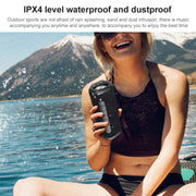 EBS-605 Outdoor Portable Fabric Water-resistant Wireless Bluetooth Subwoofer Speaker(Black)