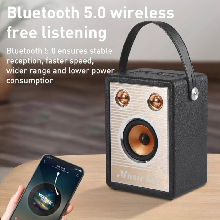 Handheld Wireless Bluetooth Speaker (Black)