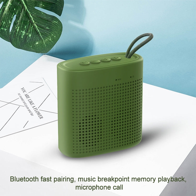 EBS-037 Portable Outdoor Card Mini Wireless Bluetooth Speaker(Black)