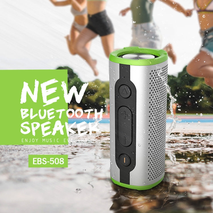 EBS-508 Portable Water-resistant Outdoor Subwoofer Wireless Bluetooth Speaker (Red)