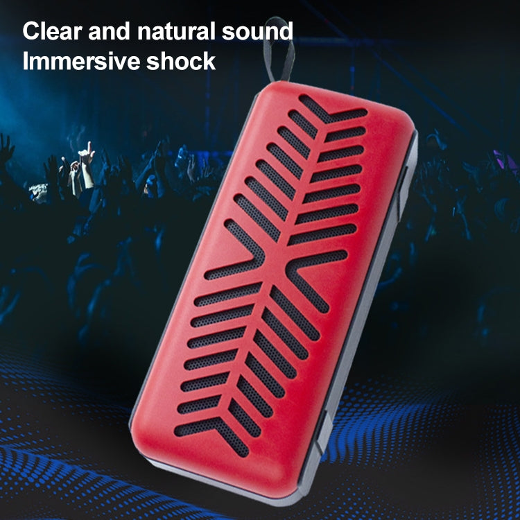 EBS-039 Portable Retro Card Single Speaker Mini Wireless Bluetooth Speaker (Blue)