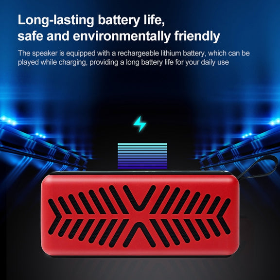 EBS-039 Portable Retro Card Single Speaker Mini Wireless Bluetooth Speaker (Black)