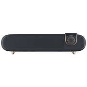 EWA L102 Classic Style Retro Bluetooth Wireless Speaker, Support TF/AUX(Black)