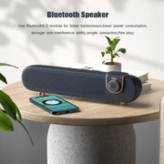 EWA L102 Classic Style Retro Bluetooth Wireless Speaker, Support TF/AUX(White)