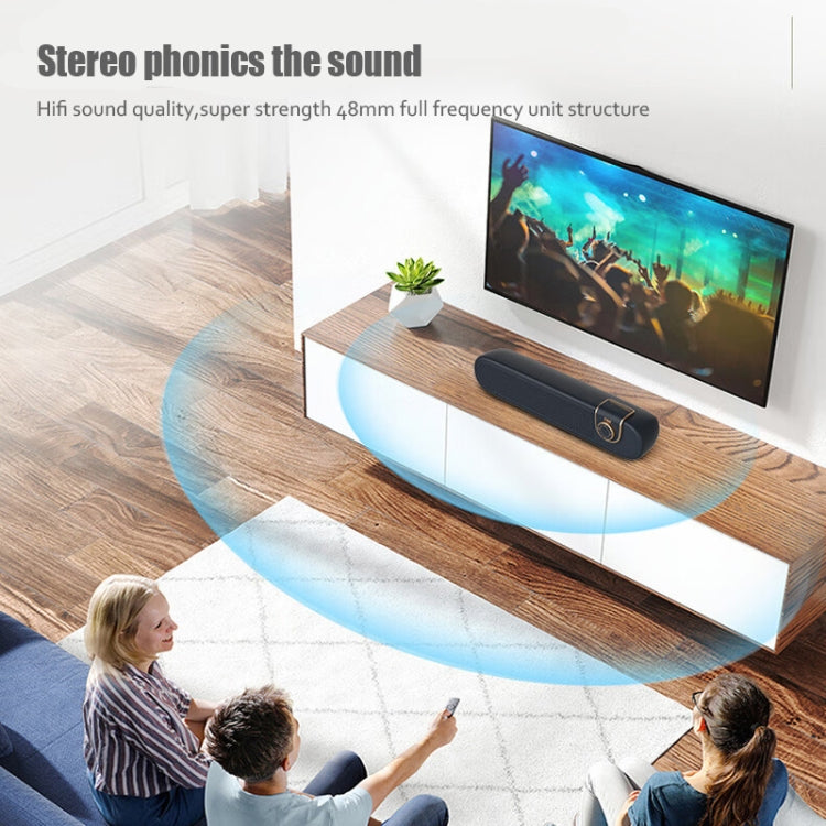 EWA L102 Classic Style Retro Bluetooth Wireless Speaker, Support TF/AUX(Black)