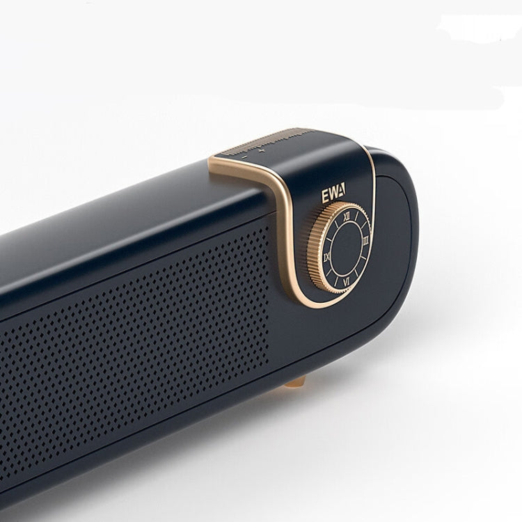 EWA L102 Classic Style Retro Bluetooth Wireless Speaker, Support TF/AUX(Black)