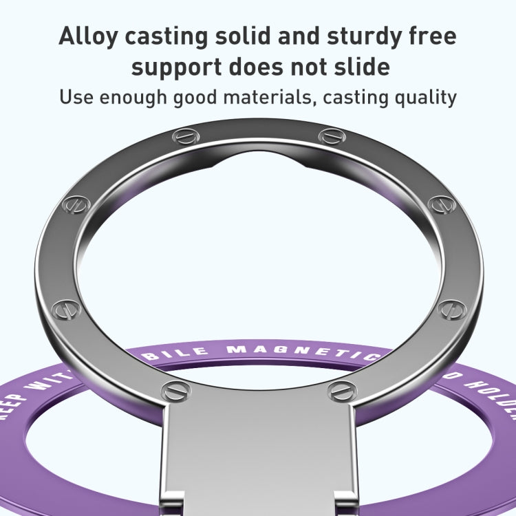 Ultra-thin Metal Phone Holder (Purple)