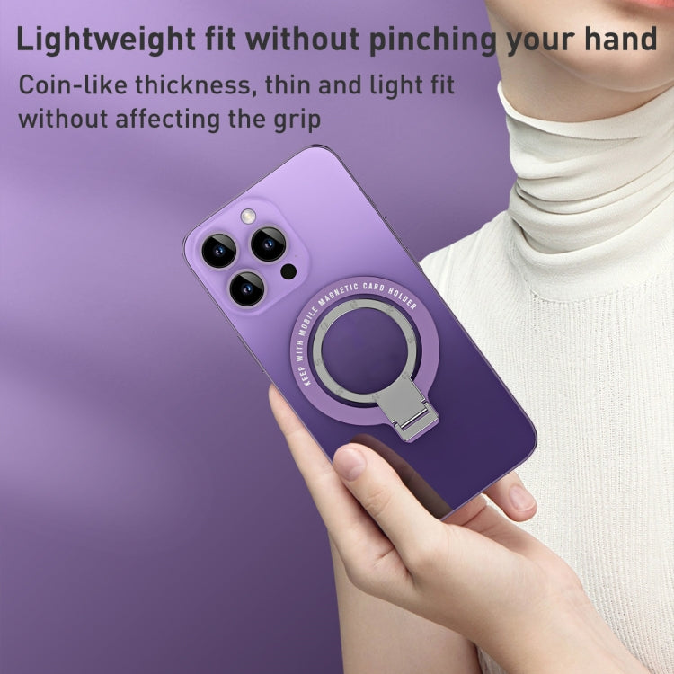 Ultra-thin Metal Phone Holder (Dark Green)
