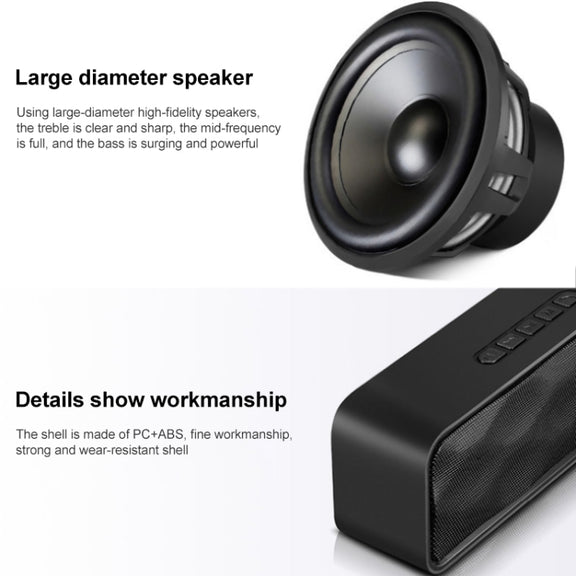 SC211 Pro Outdoor Multi-function Card Wireless Bluetooth Speaker Standard Edition (Blue)