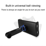CHZ-06 Retractable Car Backrest Holder for 7-14 inch Mobile Phones / Tablets (Black)