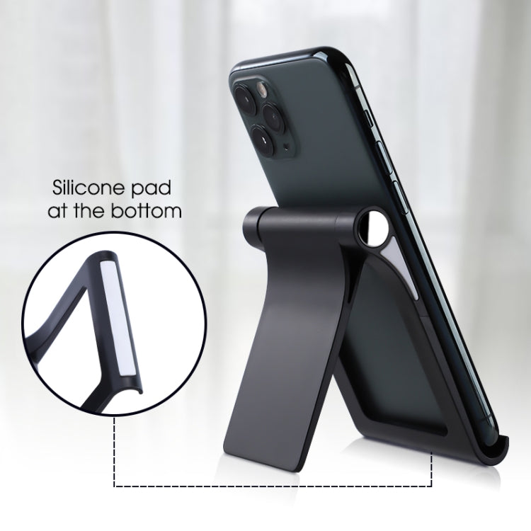 ZM-7 Universal 360-degree Rotating Matte Texture Mobile Phone / Tablet Stand Desktop Stand (Black)