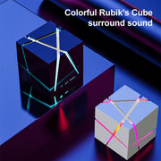 Qone 2 Cube Mini Portable Card Wireless Bluetooth Speaker(Blue)