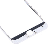 Front Screen Outer Glass Lens with Front LCD Screen Bezel Frame & OCA Optically Clear Adhesive for iPhone 7(White)