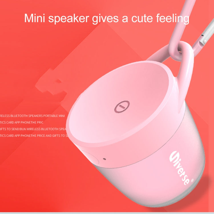 Universe XHH-T502 Portable Loudspeakers Mini Wireless Bluetooth V4.2 Speaker, Support Hands-free / Support TF Music Player(Blue)