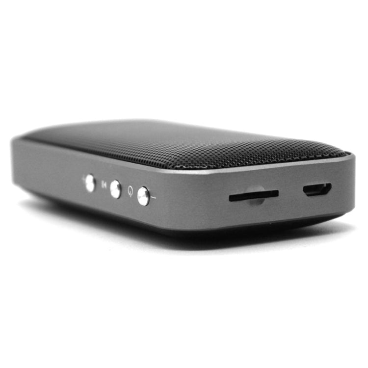 BT209 Outdoor Portable Ultra-thin Mini Wireless Bluetooth Speaker, Support TF Card & Hands-free Calling (Black)