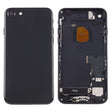 Battery Back Cover Assembly with Card Tray for iPhone 7(Jet Black) - Back Cover by PMC TechLife | Online Shopping South Africa | PMC TechLife