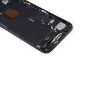 Battery Back Cover Assembly with Card Tray for iPhone 7(Jet Black)