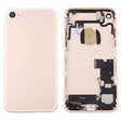 Battery Back Cover Assembly with Card Tray for iPhone 7 (Gold) - Back Cover by PMC TechLife | Online Shopping South Africa | PMC TechLife