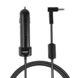 65-90W 5.1V 2.1A USB Interface Car Charger with 19.5V 4.62A 4.5 x 3.0mm Interface Data Cable(Black) - Car Charger by PMC TechLife | Online Shopping South Africa | PMC TechLife