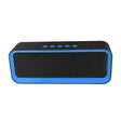 EBS-308 Outdoor Portable Mini Wireless Bluetooth Subwoofer Speaker(Blue) - Waterproof Speaker by PMC TechLife | Online Shopping South Africa | PMC TechLife