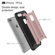 For iPhone 7 Plus Magic Armor TPU + PC Combination Case(Rose Gold)