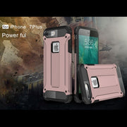 For iPhone 7 Plus Magic Armor TPU + PC Combination Case(Rose Gold)