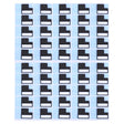 50 PCS for iPhone 7 Plus LCD Back Metal Plate Large Stickers - Others by PMC TechLife | Online Shopping South Africa | PMC TechLife