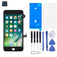 TFT LCD Screen for iPhone 7 Plus with Digitizer Full Assembly include Front Camera (Black) - free shipping - PMC TechLife - Order now!