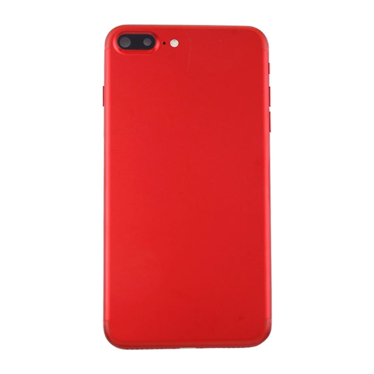 for iPhone 7 Plus Battery Back Cover Assembly with Card Tray(Red)