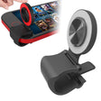 A9 Direct Mobile Clip Games Joystick Artifact Hand Travel Button Sucker with Ring Holder for iPhone, Android Phone, Tablet(Silver) - Handle Shooter by PMC TechLife | Online Shopping South Africa | PMC TechLife