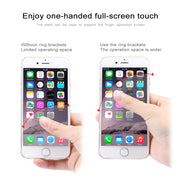 100 PCS Universal Finger Ring Mobile Phone Holder Stand(Rose Gold)