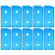 10 PCS LCD Frame Bezel Water-resistant Adhesive Stickers for iPhone 8(Black)