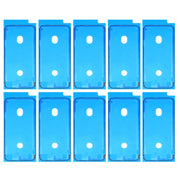 10 PCS LCD Frame Bezel Water-resistant Adhesive Stickers for iPhone 8(Black)