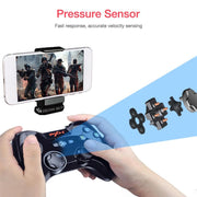 PXN PXN-6603 MFI Mobile Phone Wireless Bluetooth Game Handle Controller, Compatible with iOS System(Black)
