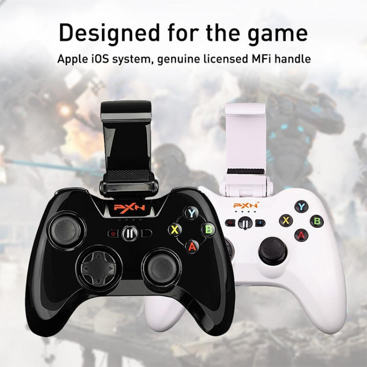 PXN PXN-6603 MFI Mobile Phone Wireless Bluetooth Game Handle Controller, Compatible with iOS System(Black)