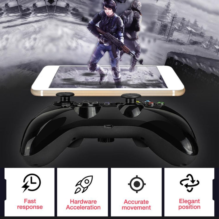 PXN PXN-6603 MFI Mobile Phone Wireless Bluetooth Game Handle Controller, Compatible with iOS System(Black)