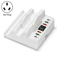 F6 Multifunctional Dual Wireless Charger with Phone Holder & Current Display, AU Plug - Wireless Charger by PMC TechLife | Online Shopping South Africa | PMC TechLife