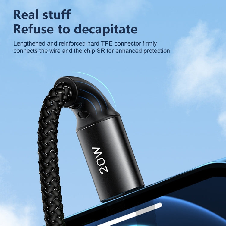 REMAX RC-140i Thor Series PD 20W USB-C / Type-C to 8 Pin Portable Lanyard Data Cable, Cable Length: 1.2m