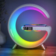 N69 Smart Bluetooth Speaker Support Wireless Charger & Alarm Clock & Ambient Light, US Plug(White) - Desktop Speaker by PMC TechLife | Online Shopping South Africa | PMC TechLife