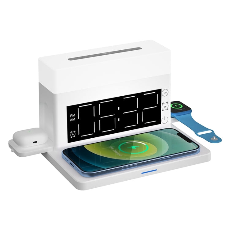 N65 6 in 1 Multifunctional Wireless Charger (White)