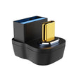 10 Gbps USB Female to USB-C/Type-C Male U-Shaped Magnetic Elbow Charging Adapter - Converter & Adapter by PMC TechLife | Online Shopping South Africa | PMC TechLife
