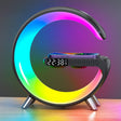 N69 Smart Bluetooth Speaker Support Wireless Charger & Alarm Clock & Ambient Light, EU Plug(Black) - Desktop Speaker by PMC TechLife | Online Shopping South Africa | PMC TechLife